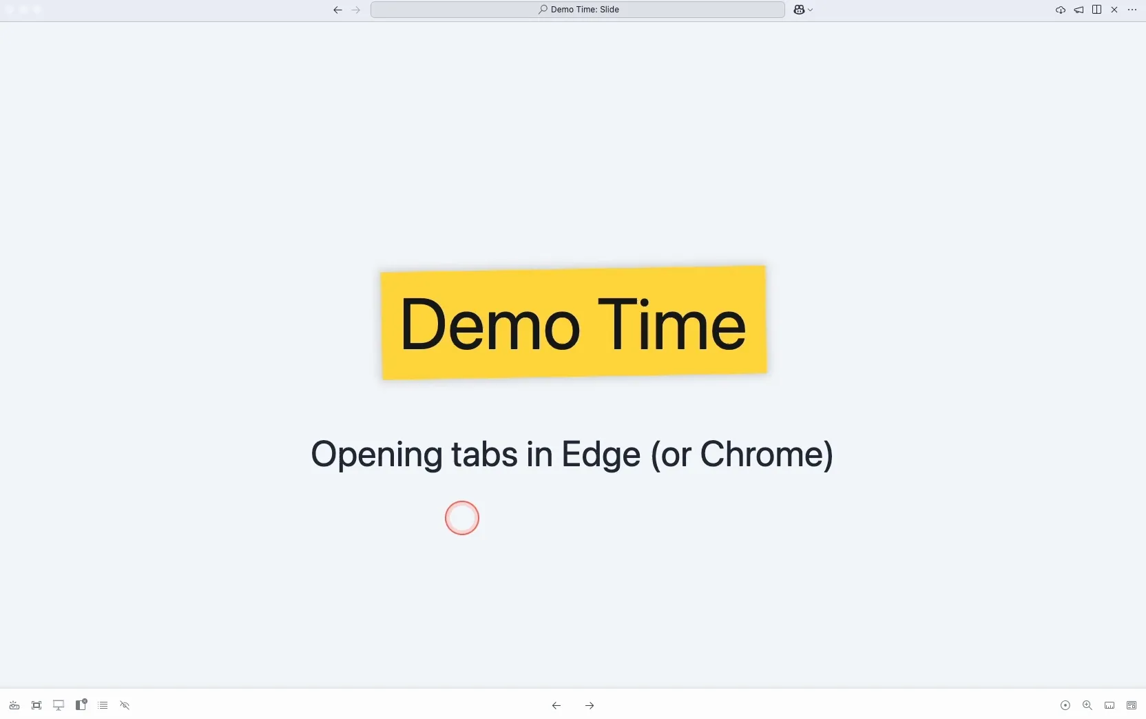 Running demo
