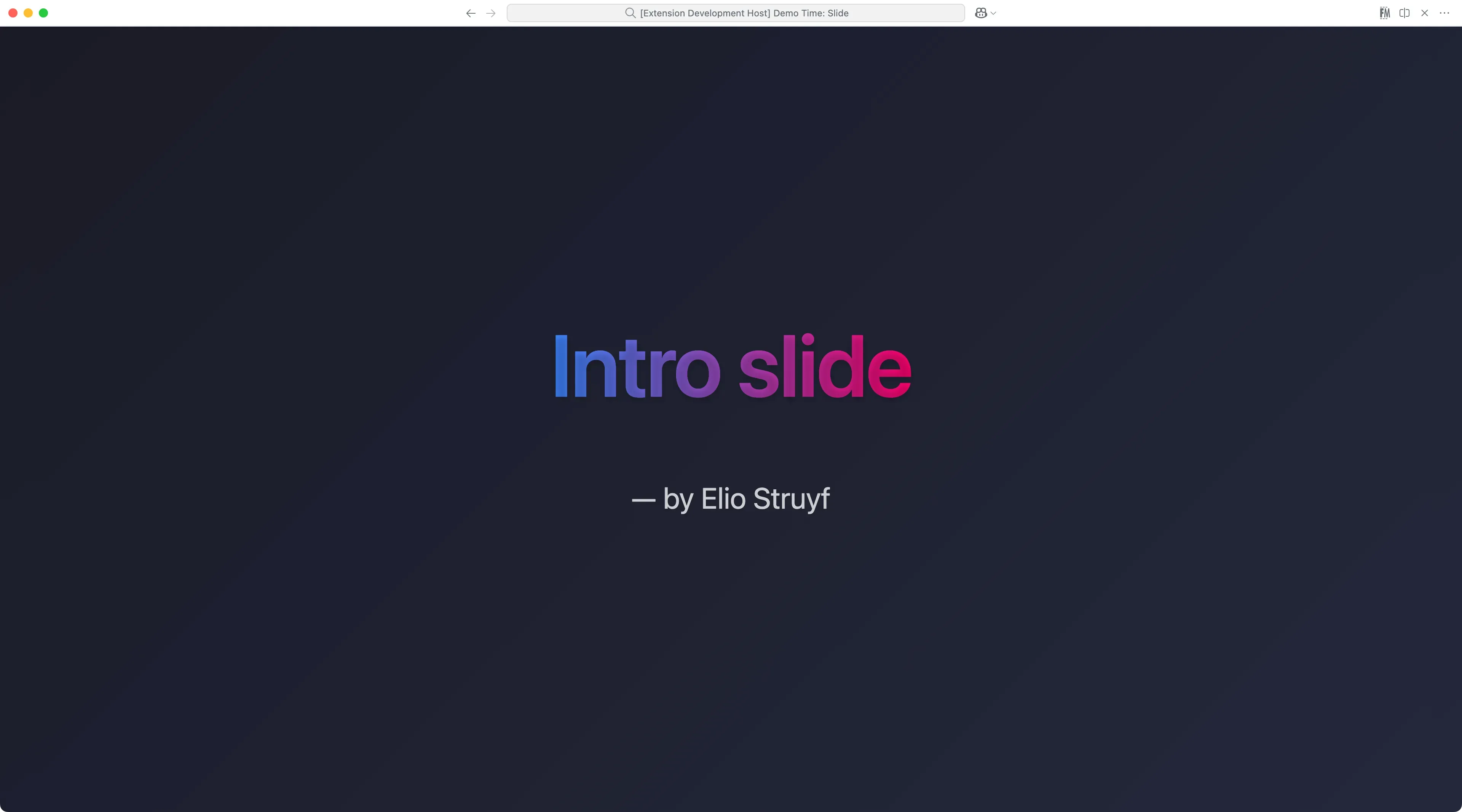 Intro