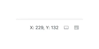 Mouse coordinates